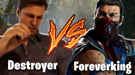 ForeverKing Subzero Vs Destroyer Johnny Cage Mortal Kombat 1 YouTube