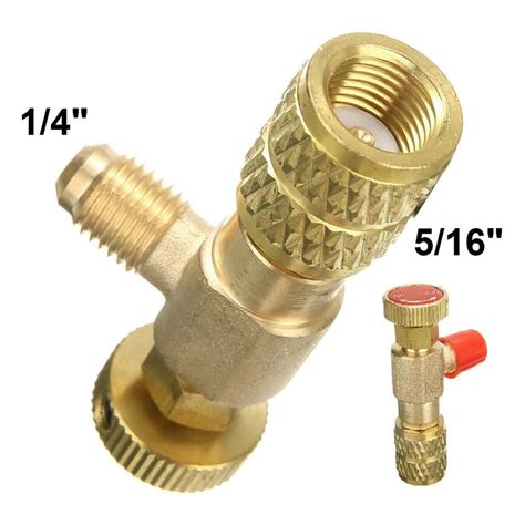 R410A Air Conditioning Refrigerant Charging Hose R32 Control Valve 1 4