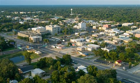 Ocala Florida Downtown Aerial Stock Photo Download Image Now Istock