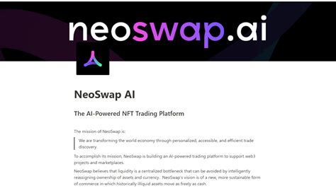 Leading NFT Trading Startup NeoSwap AI Raises A Huge 2 Million