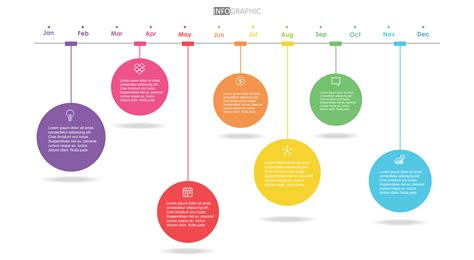 Project Timeline Diagram Infographic Roadmap Template For Business