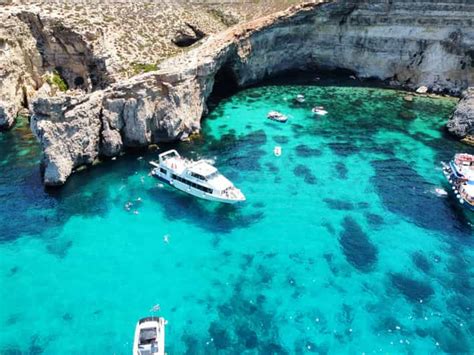 Da Sliema Crociera A Comino Laguna Di Cristallo E Laguna Blu