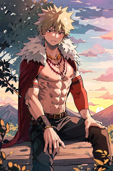 Ai Art Lora Model Bakugou Katsuki My Hero Academia Pixai