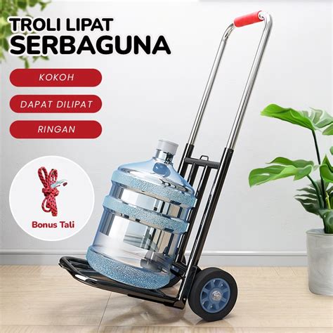 Jual Troley Lipat Bahan Besi Trolley Troli Troly Lipat Besi Galon