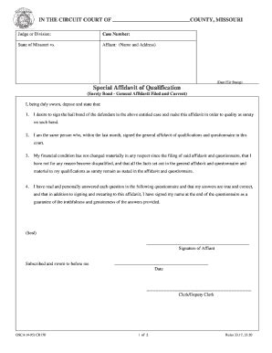 Fillable Online Courts Mo Judge Or Division Case Number State Of