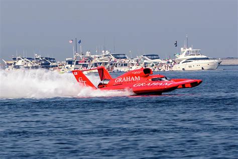 Graham Trucking Hydroplane Racing At Seattle Seafair Photograph By