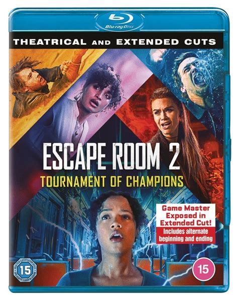 Escape Room Tournament Of Champions Blu Ray Free Shipping Over