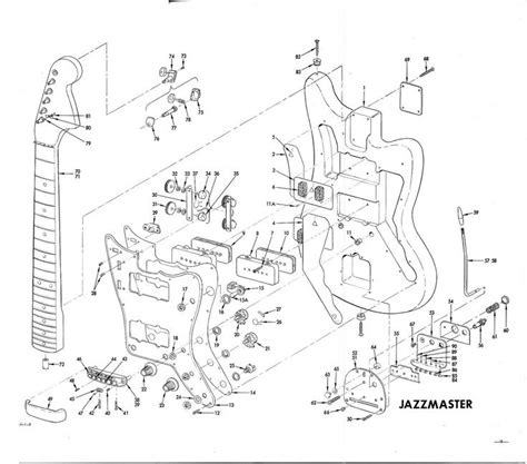 Jazzmaster Building Schematic Diagram Guitar Guitar Building