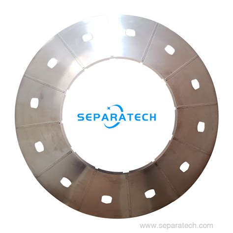 Tailored Discs For Disc Centrifuges Used Centrifuge Separatech