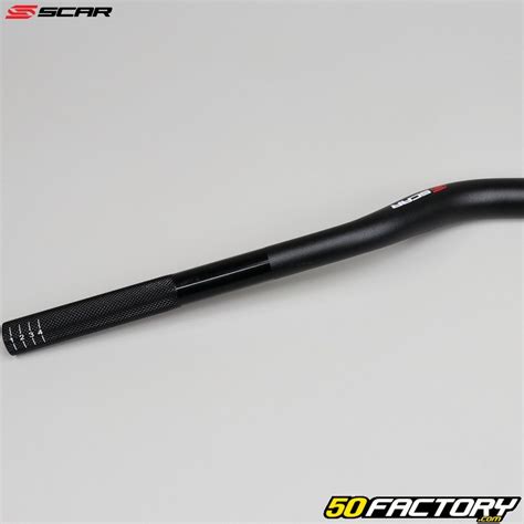 Guidon Mm Scar O Rc Noir Avec Mousse Orange Pi Ce Moto