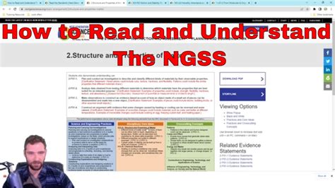 How To Read And Understand The Next Generation Science Standards NGSS