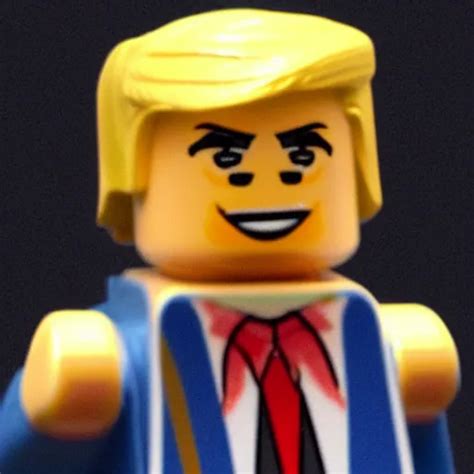 Donald Trump Lego Minifigure Stable Diffusion