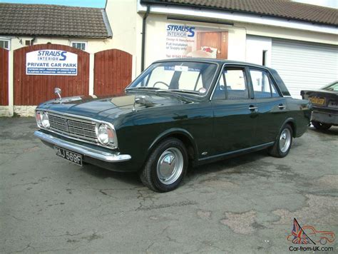 FORD CORTINA 1 3 DELUXE 1968 MK2 ALPINE GREEN VERY SOLID CAR