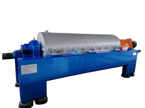 Horizontal Screw Decanter Centrifuges Industrial 3 Phase For Palm Oil