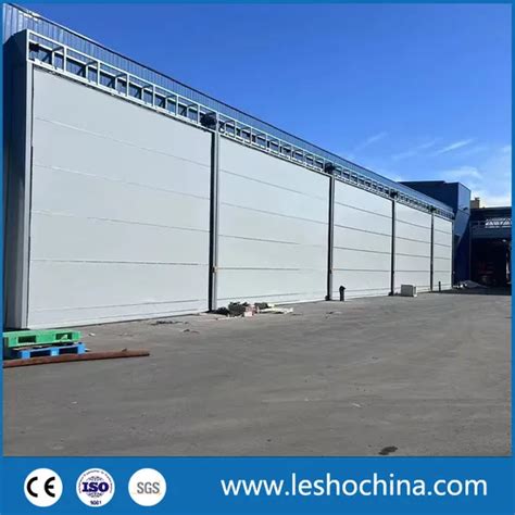 Exterior Industry Security Rolling Mega Steel Structure Huge Fabric Pvc