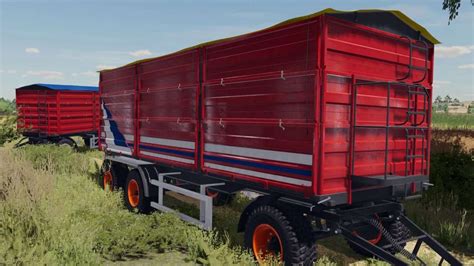 Fs22 Lizard 20 тонный прицеп V1000 Farming Simulator 22 мод Fs