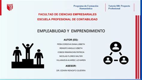 EMPLEABILIDAD Y EMPRENDIMIENTO Pptx