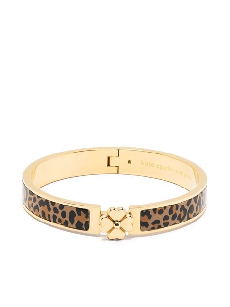 Kate Spade Leopard Print Bracelet Farfetch