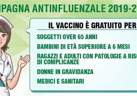 Vaccinazione Antinfluenzale Dal Novembre