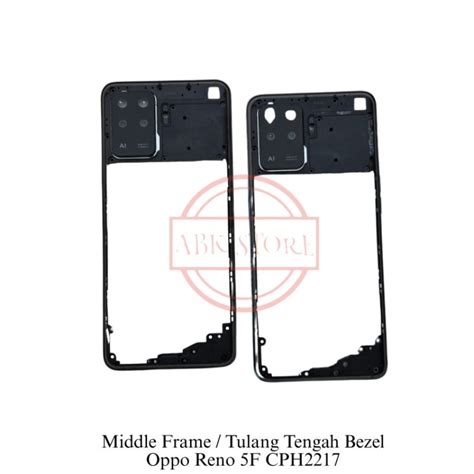 Jual Middle Frame Tulang Tengah Bezel Oppo Reno 5F CPH2217 Bezzel