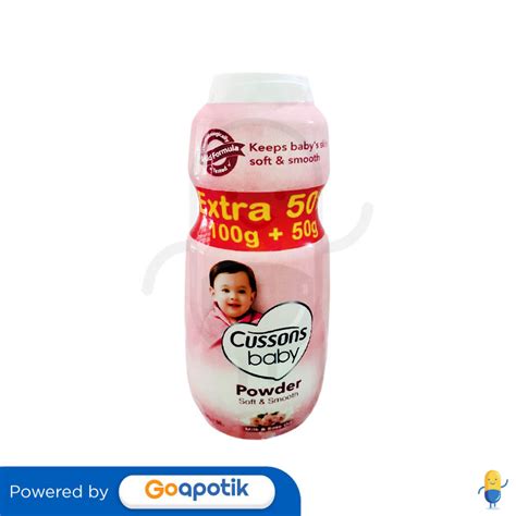 Cussons Baby Powder Soft Smooth Gram Extra Gram Kegunaan