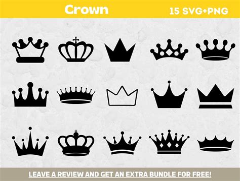 Crown Svg Svg Files For Cricut Queen Svg Princess Svg Crown Clipart