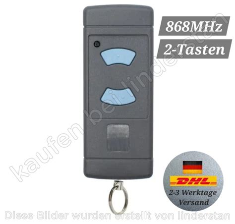 Handsender Für Hörmann Kompatibel mit 868 MHz HSM 4 HSM 2 HS1 HSE2 HSE4