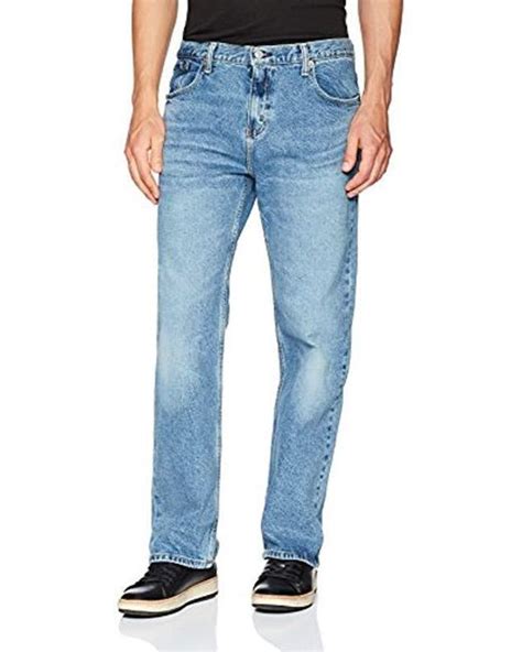 Lyst Levi S Loose Straight Leg Jean In Blue For Men