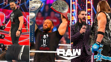 Wwe Monday Night Raw 15 May 2023 Highlights Wwe Raw 051523