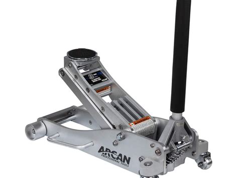 Arcan 3 Ton Quick Rise Aluminum Floor Jack With Dual Pump Pistons