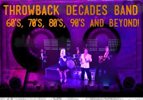 Throwback Decades Band Is Based Out Of Orlando Fl From 3 8 Pcs They