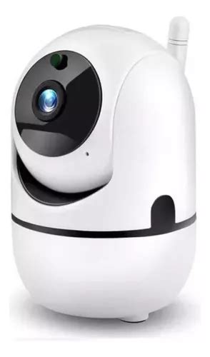 Camera Ip Wifi Hd Onvif Movimento Automatico Robozinho Cor Branco