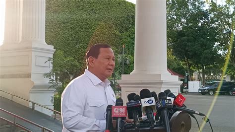 Temui Jokowi Di Istana Prabowo Bahas Hasil KTT Untuk Gaza Di Yordania