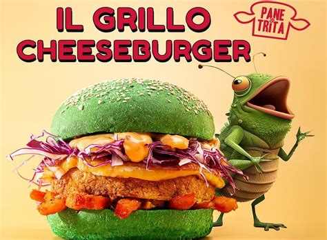 Abbiamo Provato Il Grillo Cheeseburger Il Panino Con Farina Di Grilli