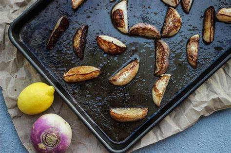 Easy Roasted Turnips With Lemon Honest And Tasty