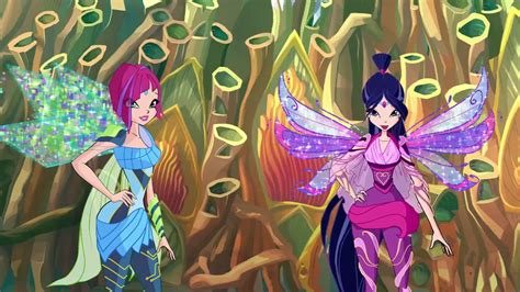 Winx Club 6x05 The Golden Auditorium Musa And Tecna Bloomix Winx