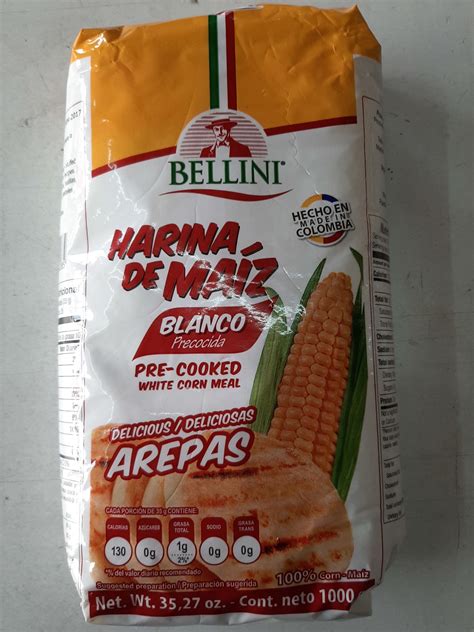 HARINA DE MAIZ PARA AREPAS 1 KG - Congemundo