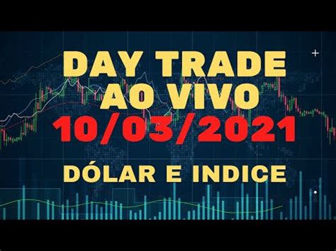 AO VIVO DAY TRADE TAPE READING MINI DOLAR MINI INDICE 10 03 2021