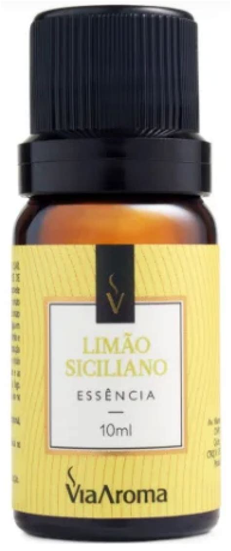 ESSÊNCIA CLÁSSICA LIMÃO SICILIANO 10 ML VIA AROMA Materiale