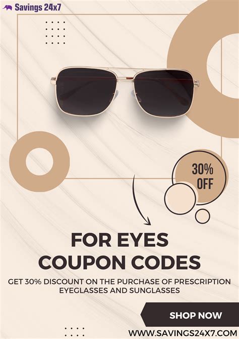 Save Up To 30 On Stylish Sunglasses With For Eyes Coupon Codes