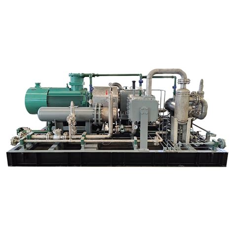 V Type High Automation Chloromethane Piston Compressor Atmospheric