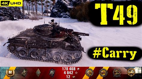 World Of Tanks T49 Replay 3 Kills 7 5k Dmg Patch 1 7 0 Youtube