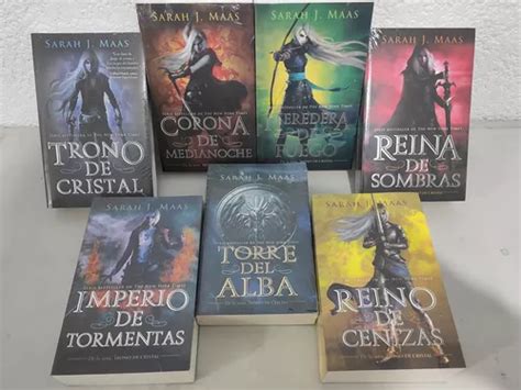 Saga Completa Trono De Cristal Libros Sarah J Maas Meses Sin Inter S