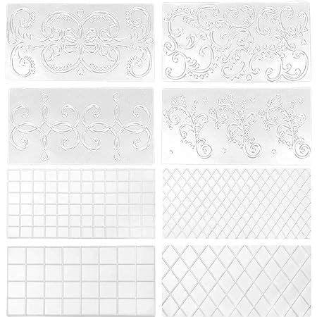 Knowing Effet Dentelle D Pcs Pochoirs G Teau Pochoir De G Teau