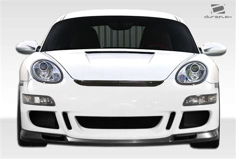 05 12 Porsche Cayman GT3 R Duraflex Front Bumper Lip Body Kit 107244