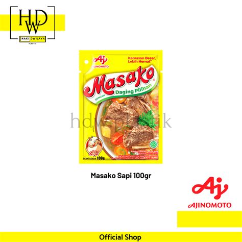 Jual [100 Gr] Masako Bumbu Penyedap Rasa Sapi Bubuk Kemasan Sachet