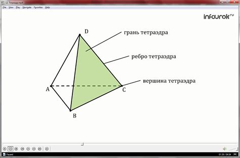 Как нарисовать тетраэдр