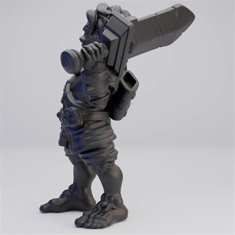 Hot Goblin ハーフリング戦士C ミニチュア ホットゴブリン TRPG グレートソード