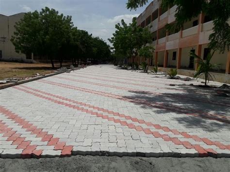 PTR Concrete Zigzag Unipaver Paver Block Dimensions 80mm Thickness