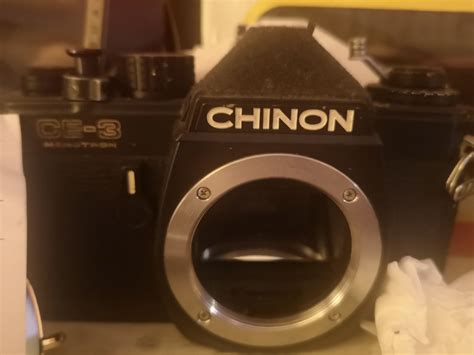 Máquina Fotográfica Chinon Ce 3 Memotron 70s Malveira E São Miguel De